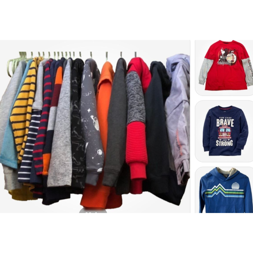 EUC Huge Lot Boys Clothes 15 pieces FALL/WINTER Size 6-12 Months